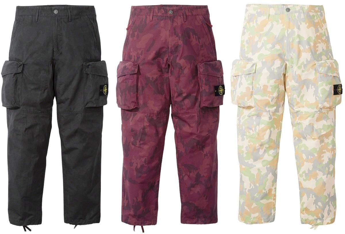 Supreme®/Stone Island® Reactive Ice Camo Ripstop Cargo Pant
